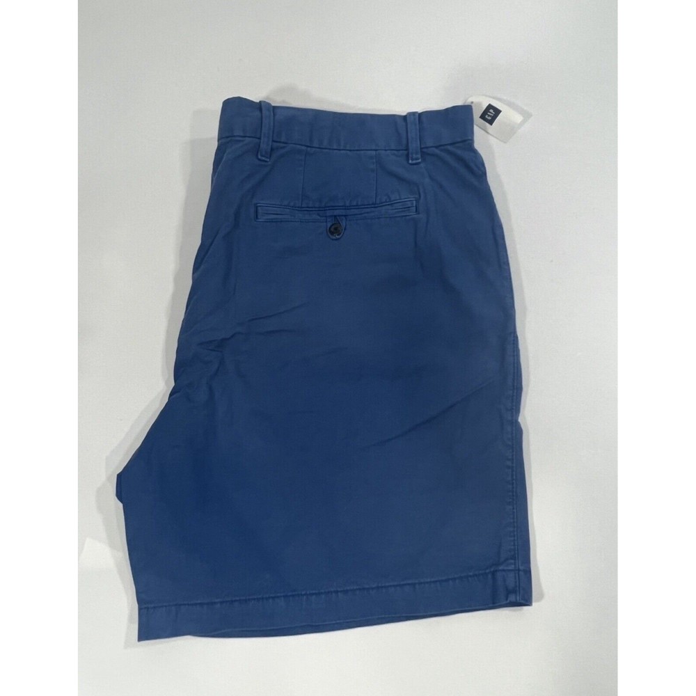 GAP SHORTS CHINOS MENS SIZE 42 ZIP FLY LIGHT BLUE COLOR NEW WITH TAGS